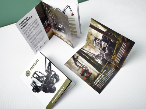 Brochure layout design and printing